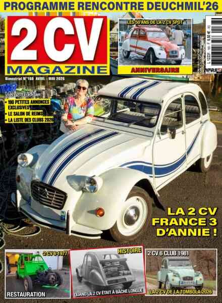 2 CV Magazine – Avril-Mai 2026 Cover