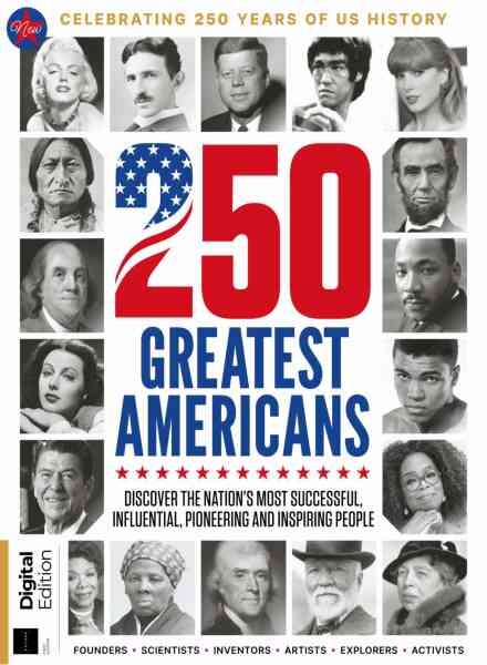 250 Greatest Americans – 1st Edition – May 2026 Cover