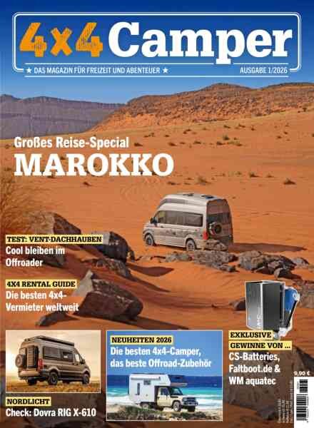 4×4 Camper – Mai 2026 Cover