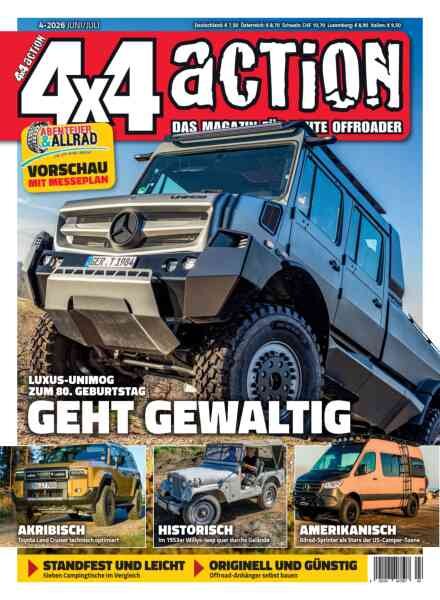 4x4action – Juni-Juli 2026 Cover