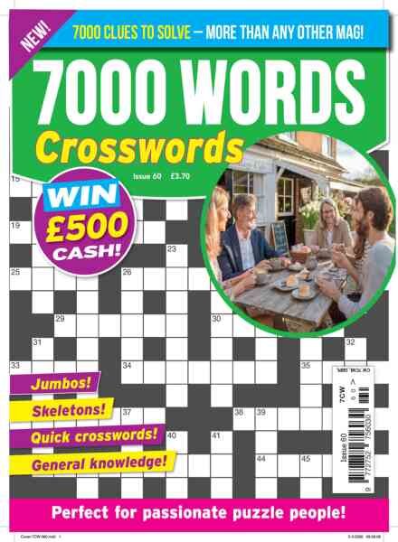 7000 Words Crosswords – May 2026 Cover