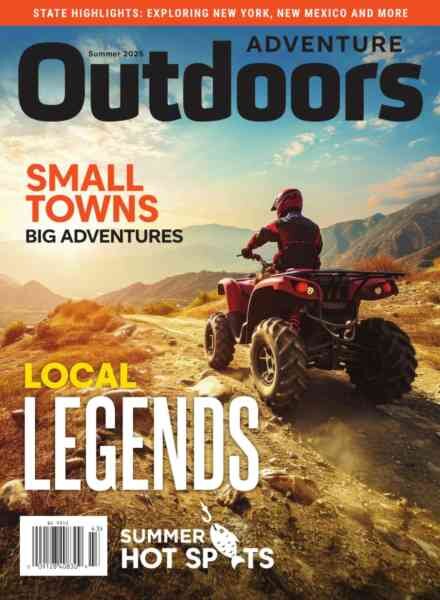 Adventure Outdoors – Summer 2025 Cover