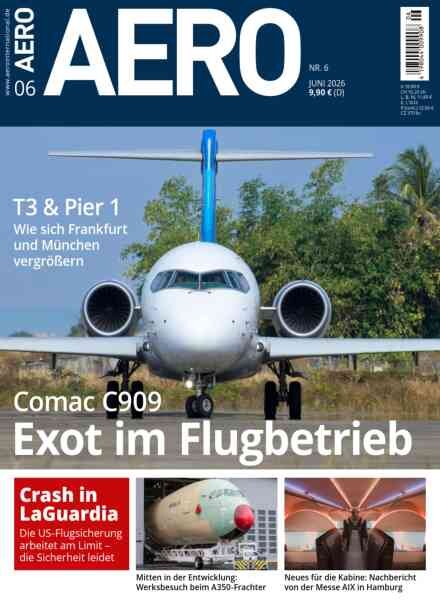Aero International – Juni 2026 Cover