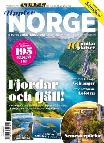 Aftonbladet Resa – 25 April 2026 Cover