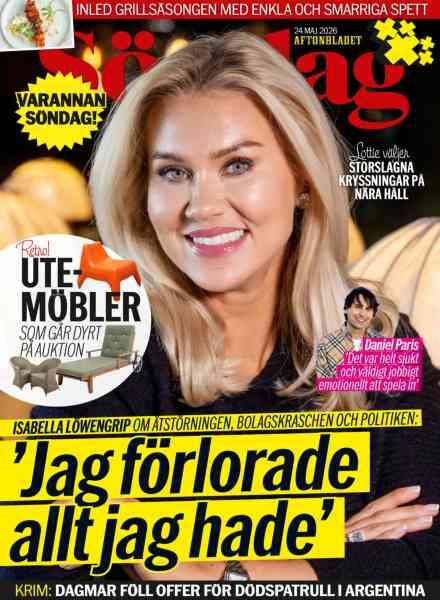Aftonbladet Sondag – 24 Maj 2026 Cover
