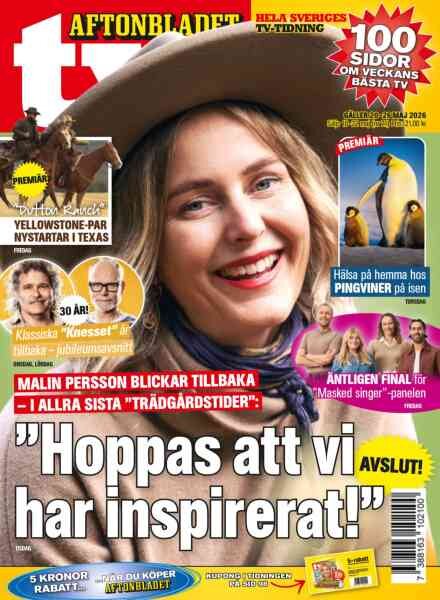 Aftonbladet TV – 18 Maj 2026 Cover