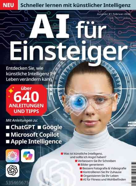 AI fur Einsteiger – Februar 2026 Cover