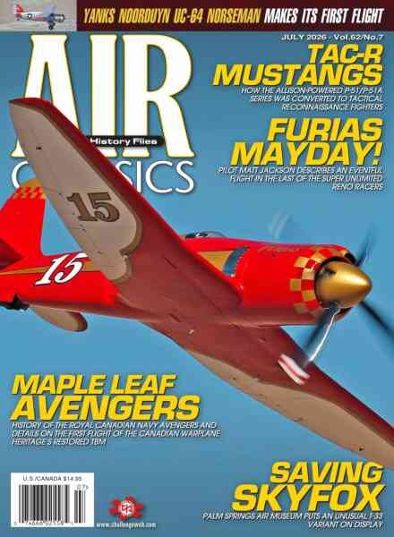 Air Classics Where History Flies! – July 2026 Cover