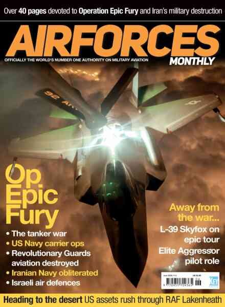 AirForces Monthly – June 2026 Cover