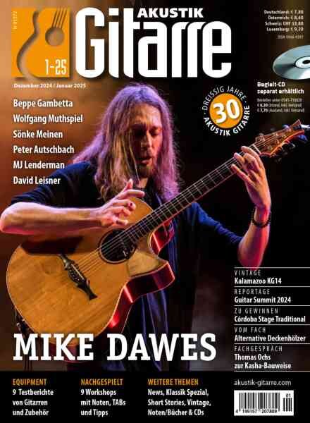 Akustik Gitarre – Nr 01 2025 Cover
