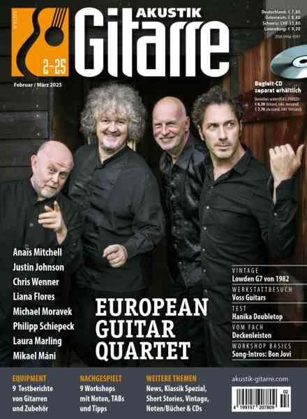 Akustik Gitarre – Nr 02 2025 Cover
