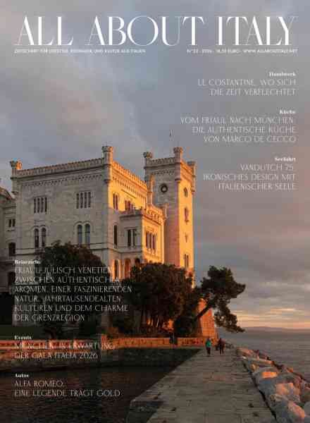 All About Italy – April 2026 Cover