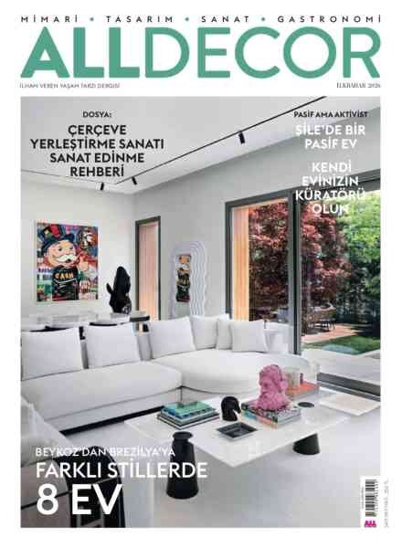 ALL Decor Turkiye – Ilkbahar 2026 Cover