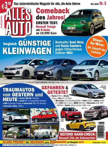 Alles Auto – Mai 2026 Cover