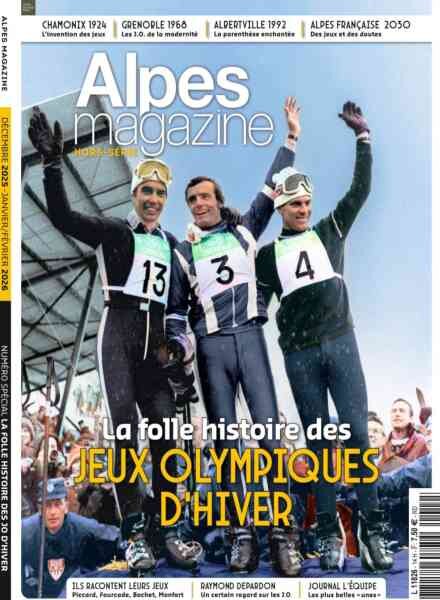 Alpes Magazine – Hors-Serie – Decembre 2025 – Fevrier 2026 Cover