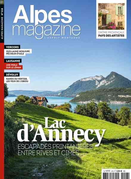 Alpes Magazine – Mai-Juin 2026 Cover