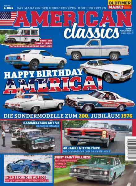 Amercian Classics Gemany – Juni-Juli 2026 Cover