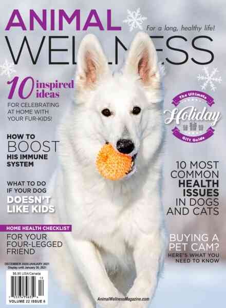 Animal Wellness – December 2020 – January 2021 Cover