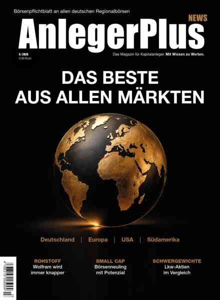 AnlegerPlus News – Mai 2026 Cover