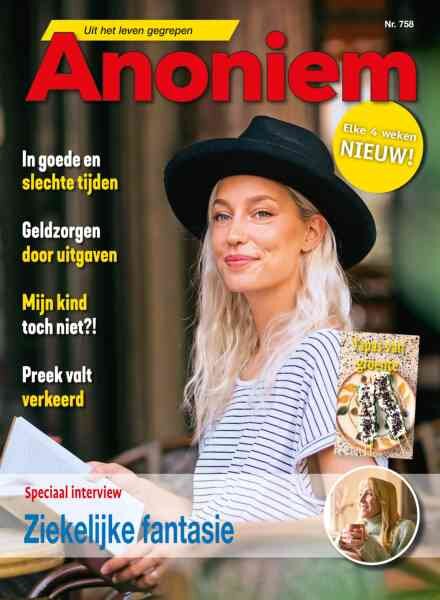 Anoniem – 20 Mei 2026 Cover