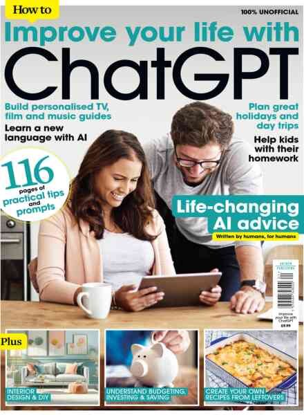 Anthem Tech Guides – Improve your life with ChatGPT – July 2024 Cover