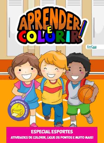 Aprender e Colorir – 1 Maio 2026 Cover