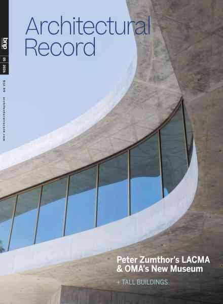 Architectural Record – May 2026 Cover