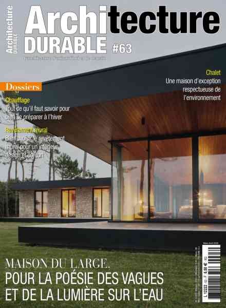 Architecture Durable – Mars-Avril 2026 Cover