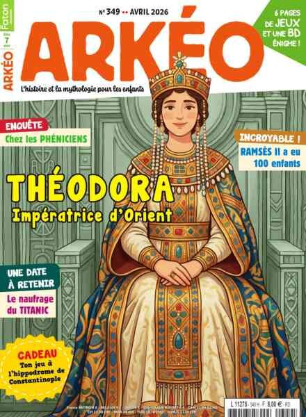 Arkeo – Avril 2026 Cover