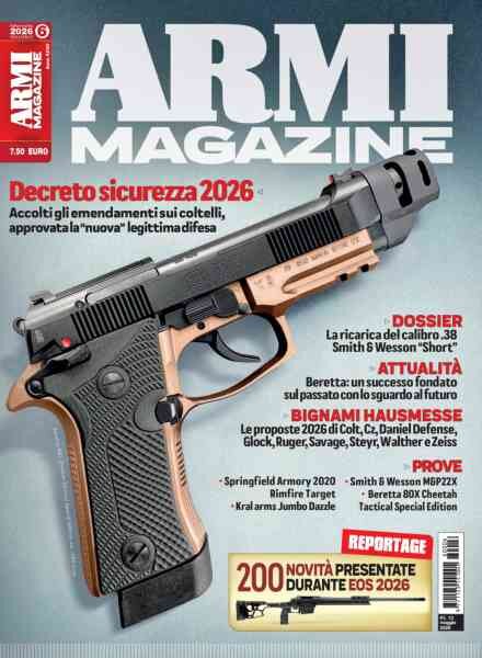Armi Magazine – Giugno 2026 Cover
