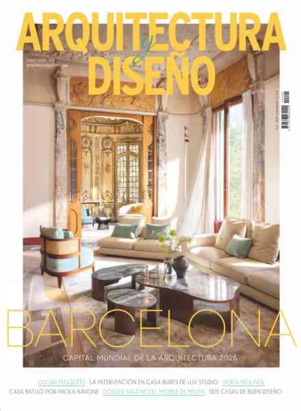 Arquitectura y Diseno – Junio 2026 Cover