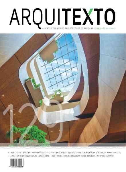 Arquitexto Revista Dominicana de Arquitectura – N 129 Enero 2026 Cover