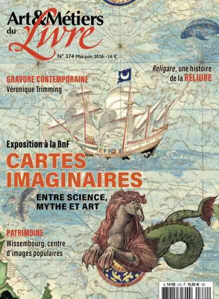 Art & Metiers du Livre – Mai-Juin 2026 Cover