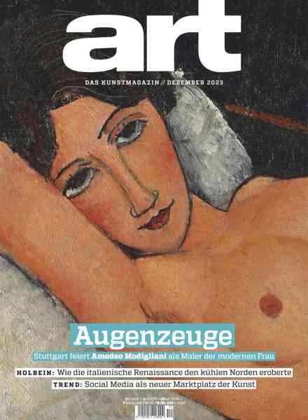 Art Magazin – Dezember 2023 Cover