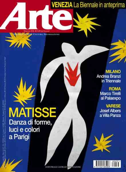 Arte – Maggio 2026 Cover