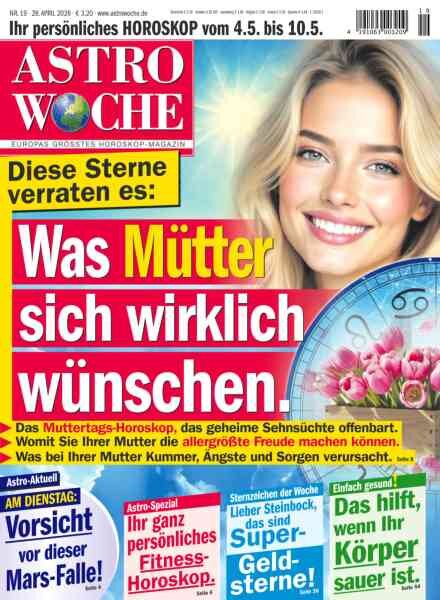 Astrowoche – 28 April 2026 Cover