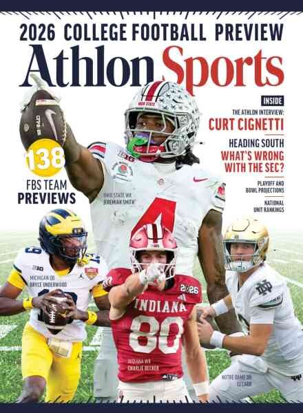 Athlon Sports – 2026 College Football Preview Cover