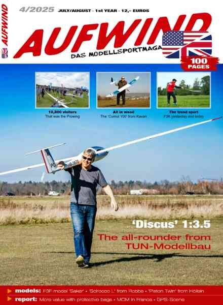 Aufwind English Edition – July-August 2025 Cover