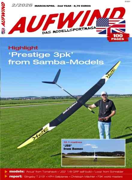 Aufwind English Edition – March-April 2026 Cover