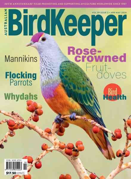 Australian Birdkeeper – April-May 2026 Cover