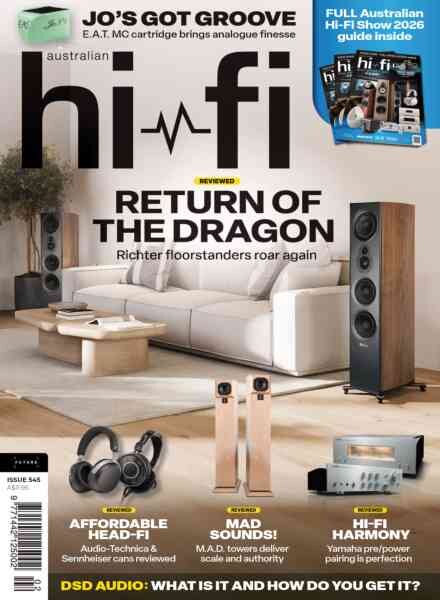 Australian HiFi – Issue 545 2026 Cover