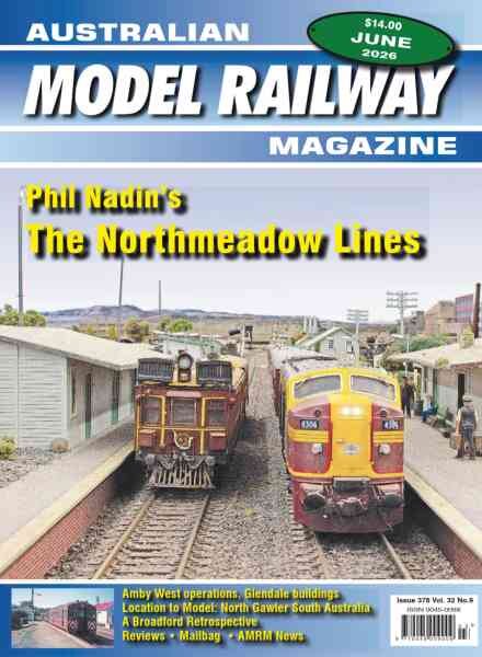 Australian Model Railway Magazine – June 2026 Cover