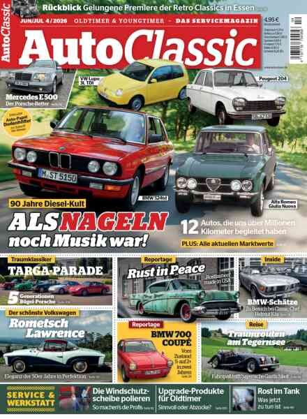Auto Classic – Juni-Juli 2026 Cover