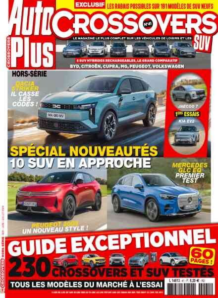Auto Plus Crossovers SUV – Mai 2026 Cover