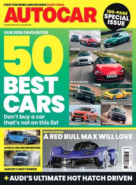 Autocar UK – 29 April 2026 Cover