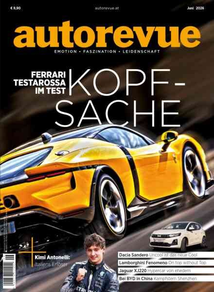 Autorevue – Juni 2026 Cover