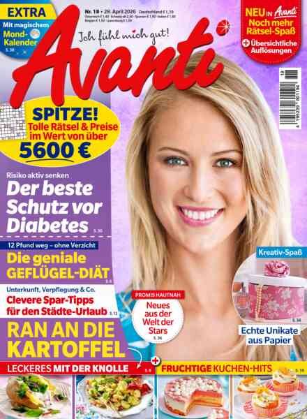 Avanti – 28 April 2026 Cover