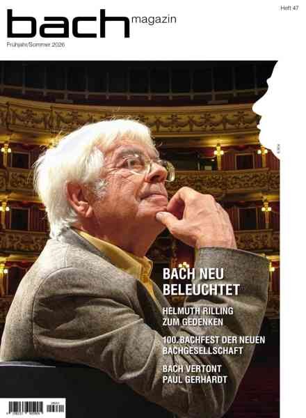 Bach-Magazin – Fruhjahr-Sommer 2026 Cover