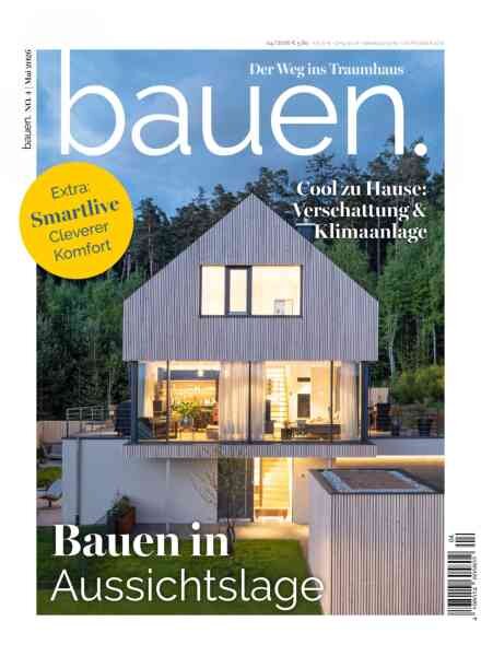 bauen – Mai 2026 Cover