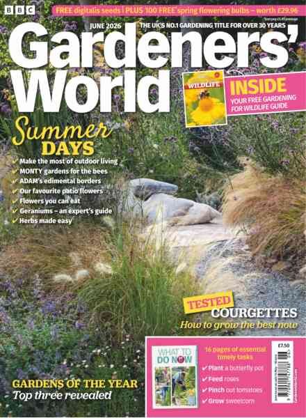 BBC Gardeners’ World – June 2026 Cover